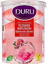 Духи, Парфюмерия, косметика Туалетное мыло «Цветочное Облако» - Duru Fresh Sensations Flower Infusion Beauty Soap