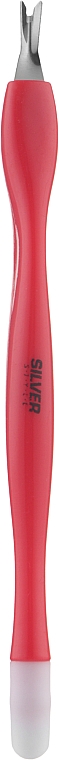 Тример для кутикули ST-06/2, червоний, 11 см - Silver Style