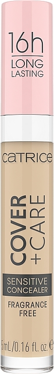 Рідкий консилер для обличчя - Catrice Liquid Concealer Sensitive Skin Cover + Care