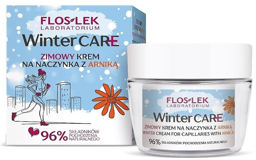 Зимний крем для капилляров с арникой - Floslek Winter Care — фото N1