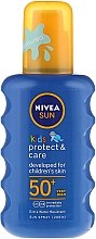 Духи, Парфюмерия, косметика Солнцезащитный спрей - NIVEA Sun Kids Moisturising Spray SPF 50+