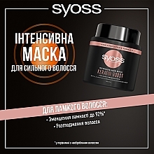 Інтенсивна маска для ламкого волосся - Syoss Keratin Boost Intensive Hair Mask — фото N5