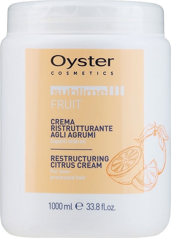 Маска з екстрактом цитрусових - Oyster Cosmetics Sublime Fruit Citrus Extract Mask — фото N1
