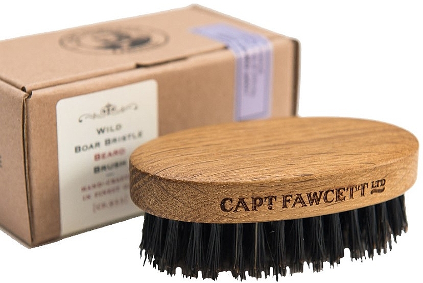 Щітка для бороди - Captain Fawcett Wild Boar Beard Brush — фото N2