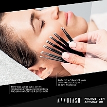 Безворсовые аппликаторы, 1.5 мм, 100 шт - Nanolash Microbrush Applicators  — фото N2