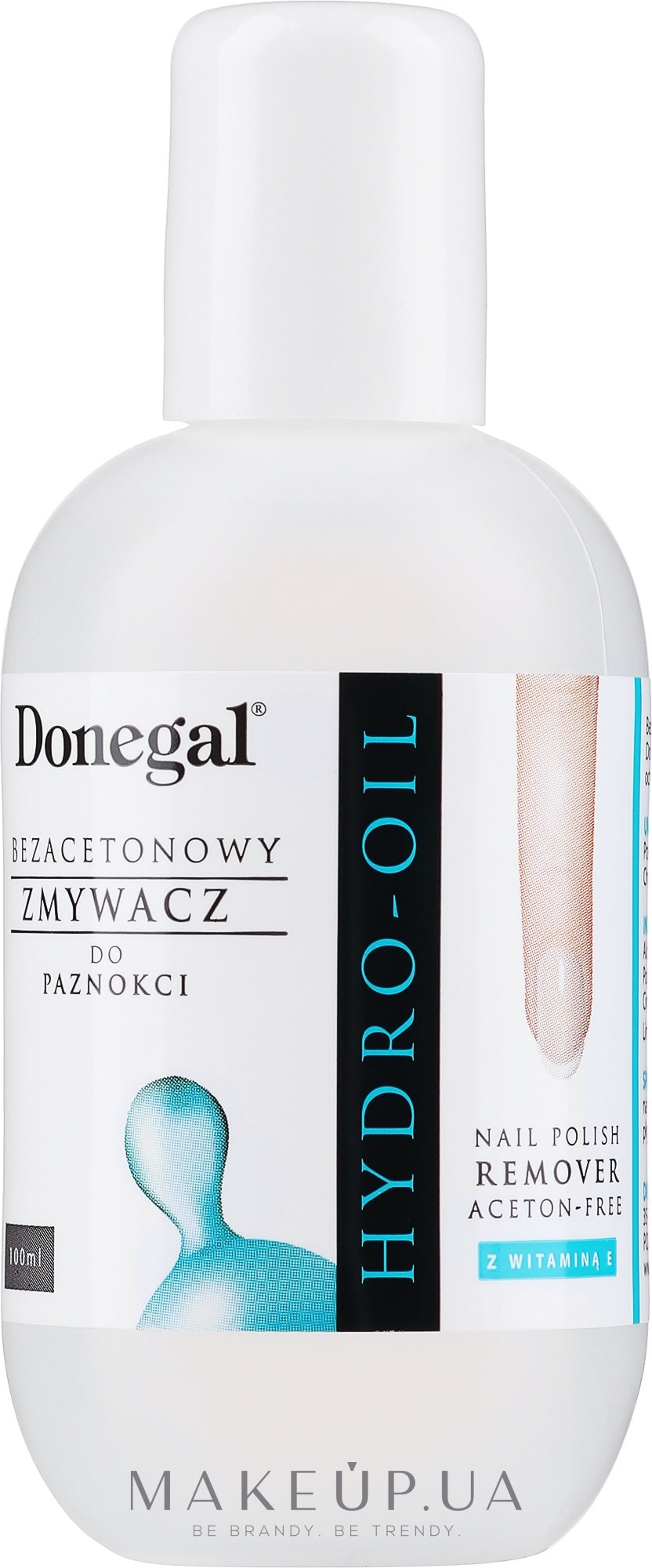 Безацетонова рідина для зняття лаку з вітаміном E - Donegal Nail Polish Remover — фото 100ml