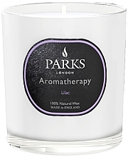 Ароматическая свеча - Parks London Aromatherapy Lilac Candle — фото N2