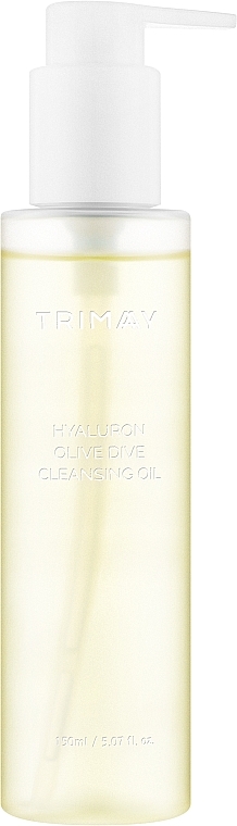 Гидрофильное масло на основе оливкового масла и гиалуроновой кислоты - Trimay Hyaluron Olive Dive Cleansing Oil — фото N1