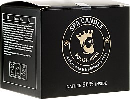 Парфумерія, косметика Бальзам-свічка для бороди - Polish King Spa Candle