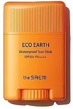 Парфумерія, косметика Водостійкий сонцезахисний стік для обличчя - The Saem Eco Earth Waterproof Sun Stick SPF50+ PA++++