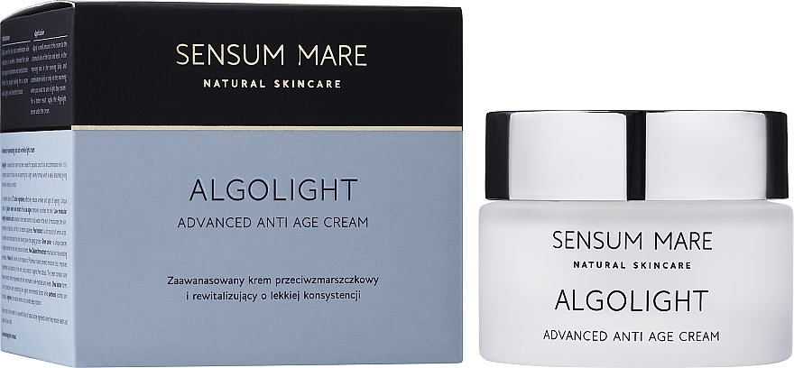 Відновлювальний крем проти зморшок з легкою текстурою - Sensum Mare Algorich Advanced Anti Age Cream — фото N2