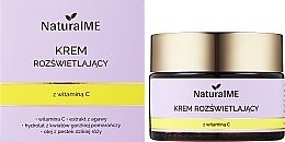 Освітлювальний крем для обличчя - NaturalME Vitamin C Face Cream — фото N2