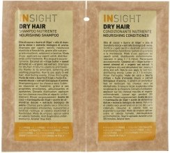 Парфумерія, косметика Набір поживний для сухого волосся - Insight Dry Hair Nourishing (shm/10ml + cond/10ml)