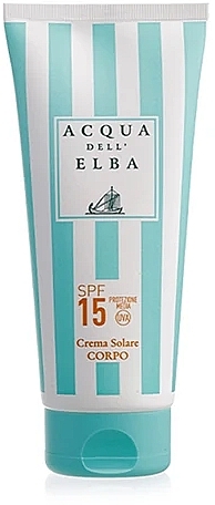 Захисний крем для тіла - Acqua Dell Elba Body Sun Cream SPF 15 — фото N1