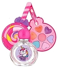 Набор - Lorenay Unicorn Love Gift Set (edt/50ml + eyeshadow palette) — фото N2