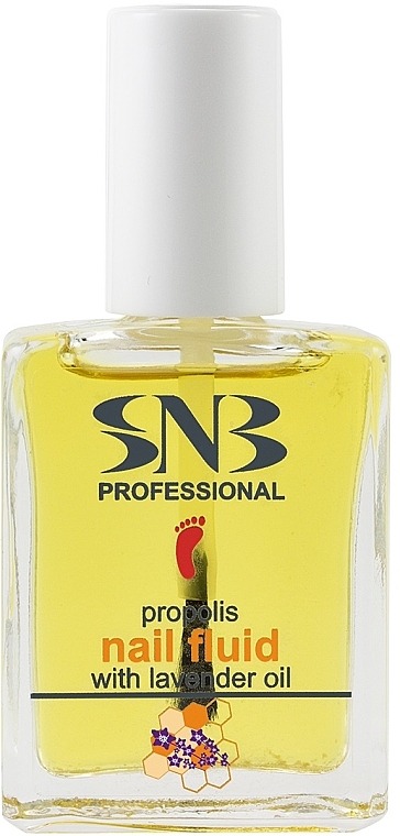 Флюїд для нігтів із прополісом та олією лаванди - SNB Professional Active Nail Fluid With Propolis And Lavender Oil — фото N1