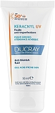 Духи, Парфюмерия, косметика Солнцезащитный флюид для лица - Ducray Keracnyl UV Anti Blemish Fluid SPF50+
