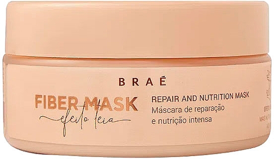 Волокниста маска для відновлення та живлення волосся - Brae Fiber Mask Repair & Nutrition — фото N1