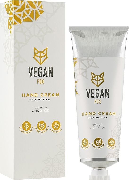 УЦЕНКА Крем для рук защитный - Vegan Fox Hand Cream Protective * — фото N2