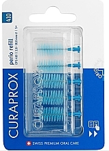 Парфумерія, косметика Набір йоржиків "Perio Refill", синій - Curaprox CPS 410Perio Refill