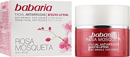Парфумерія, косметика Крем для обличчя проти зморщок - Babaria Rosa Mosqueta Anti-Wrinkle Face Cream