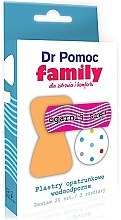 Парфумерія, косметика Водонепроникні пластирі для всієї родини - Dr Pomoc Family Waterproof Patch