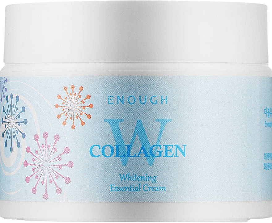 Освітлювальний крем для обличчя з колагеном - Enough W Collagen Whitening Premium Cream