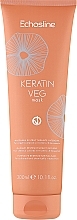 Маска для поврежденных волос - Echosline Keratin Veg Mask — фото N1