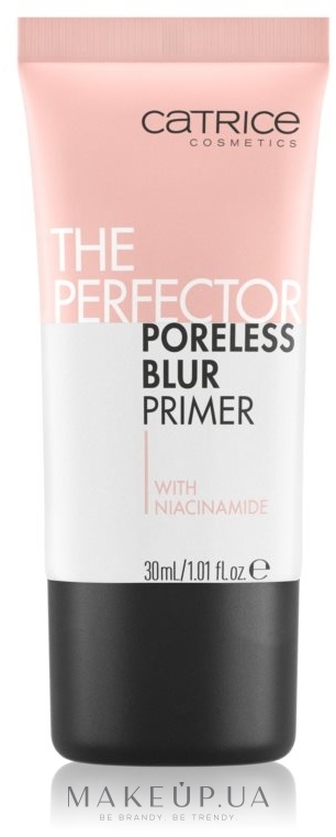 Праймер для звуження пор з ніацинамідом - Catrice The Perfector Poreless Blur Primer — фото 30ml