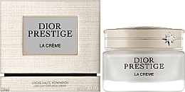 Відновлювальний крем для шкіри обличчя, шиї та зони декольте - Dior Prestige La Creme Texture Essentielle — фото N2