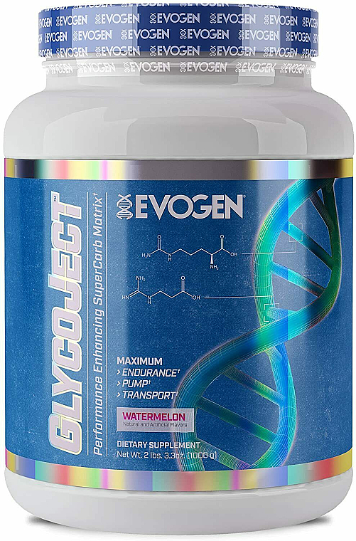 Харчова добавка у вигляді порошку зі смаком кавуна - Evogen GlycoJect Watermelon — фото N1