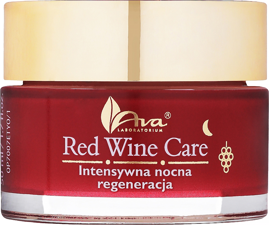 Ночной крем для зрелой кожи - AVA Laboratorium Red Wine Care Intensive Night Repair Cream — фото N1