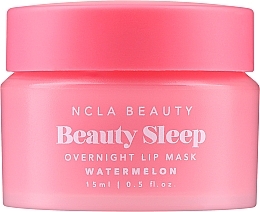 Нічна маска для губ - NCLA Beauty Beauty Sleep Overnight Lip Mask Watermelon — фото N1