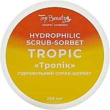 Парфумерія, косметика Гідрофільний скраб-шербет для тіла "Тропік" - Top Beauty Hydrophilic Scrub Sorbet