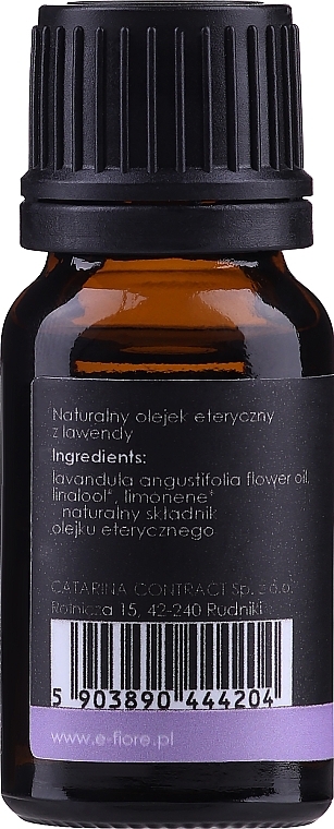 Натуральное эфирное масло "Лаванда" - E-Fiore Lavander Natural Essential Oil — фото N2