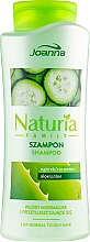 Шампунь "Огурец и алоэ" для нормальных и жирных волос - Joanna Naturia Shampoo Cucumber & Aloe — фото N5