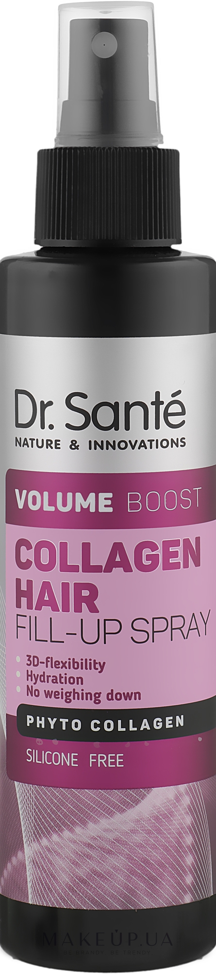 Спрей для волосся - Dr. Sante Collagen Hair Volume Boost Fill-Up Spray — фото 150ml