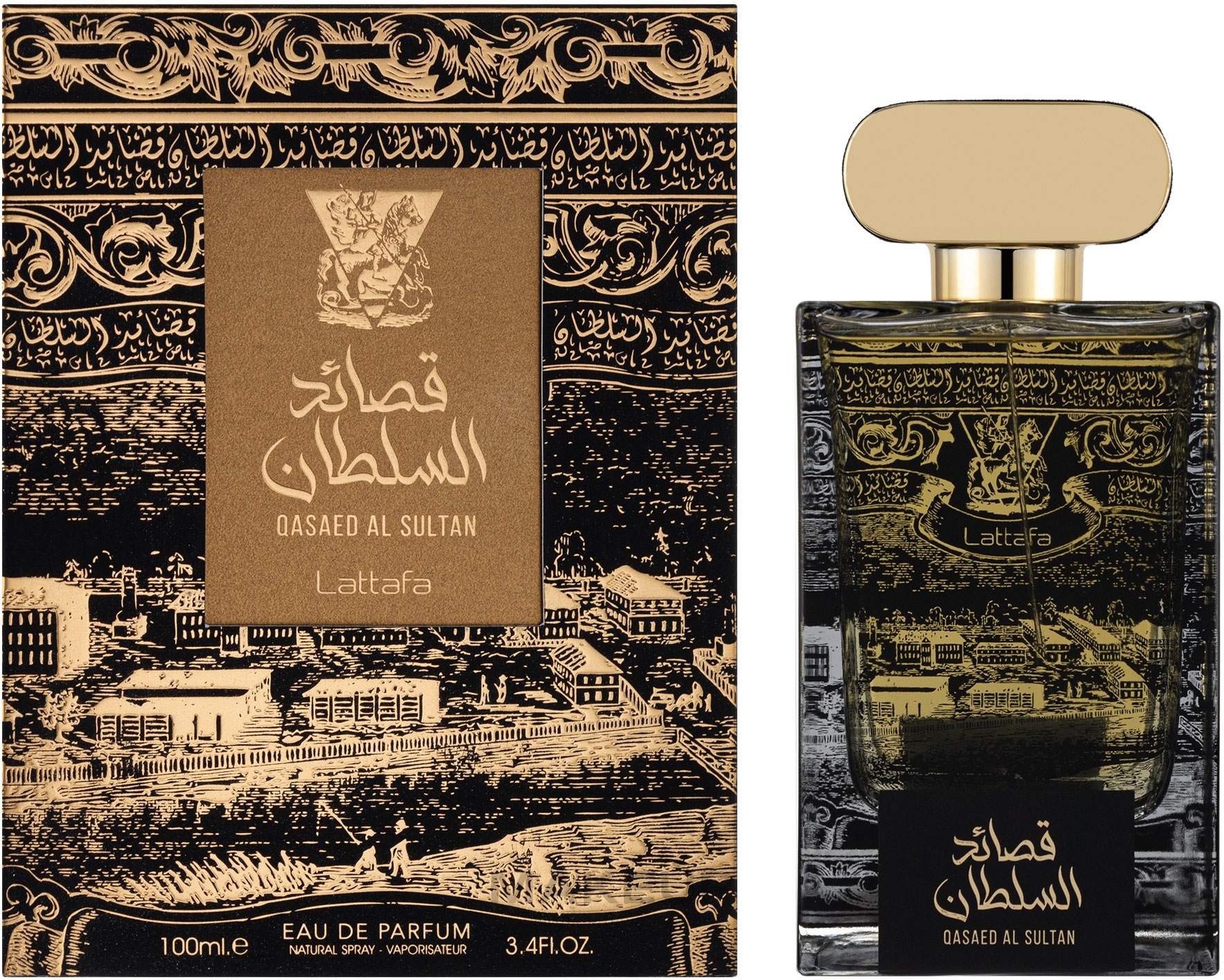 Lattafa Perfumes Qasaed Al Sultan - Парфумована вода — фото 100ml