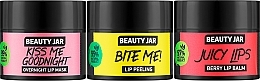 Набір - Beauty Jar Set (lip/mask/15ml + bflm/lip/15ml + lip/scrub/15ml)    — фото N2