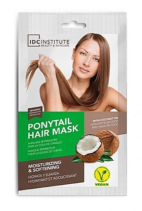 Маска для волосся - Idc Institute Ponytail Hair Mask With Coconout Oil — фото N1