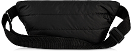 Сумка на пояс дутая, черная "Casual" - MAKEUP Crossbody Bag Black — фото N2