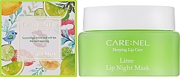 Ночная маска для губ "Лайм" - Carenel Lime Lip Night Mask — фото N2