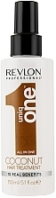 УЦЕНКА Спрей для волос с ароматом кокоса - Revlon Professional Uniq One Hair Treatment * — фото N2