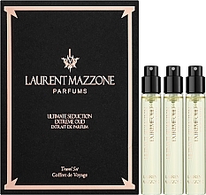 Laurent Mazzone Parfums Ultimate Seduction Extreme Oud Travel Set - Набор (edp/3x15ml) — фото N1
