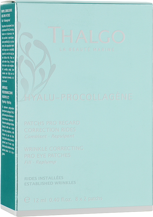 Патчи для глаз корректор морщин - Thalgo Wrinkle Correcting Eye Pro Patches