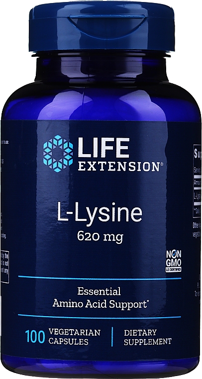 Пищевая добавка "Лизин" - Life Extension L-Lysine — фото N1