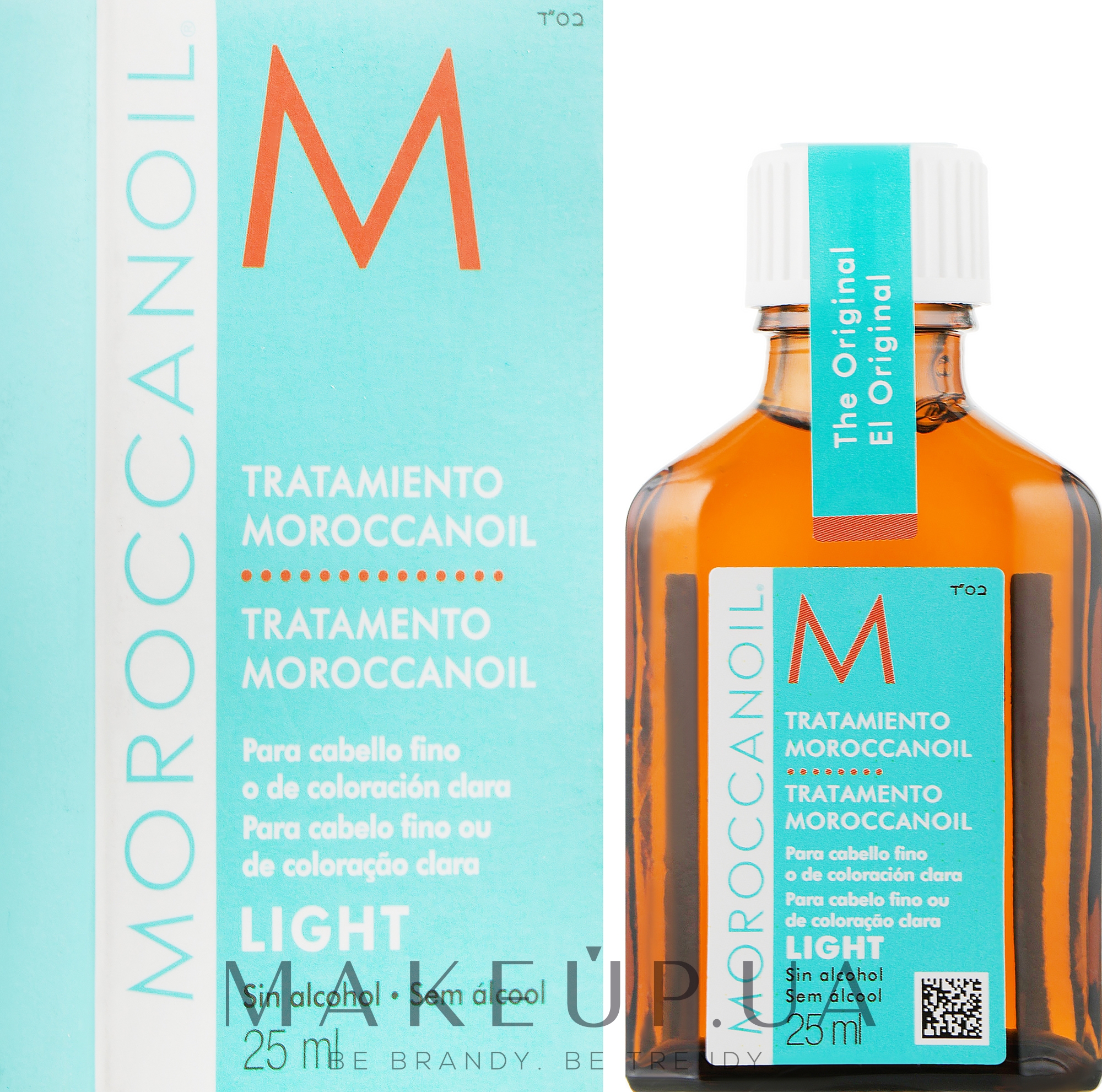 Восстанавливающее масло для тонких и светлоокрашенных волос - Moroccanoil Treatment For Fine And Light-Colored Hair — фото 25ml