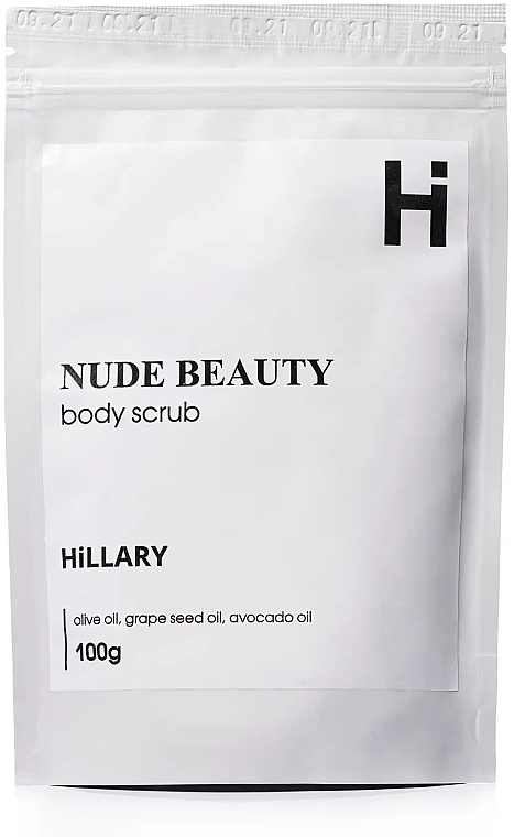Скраб для тела парфюмированный - Hillary Nude Beauty Body Scrub