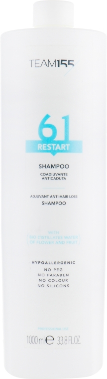 Шампунь проти випадіння волосся - Team 155 Restart 61 Shampoo — фото N3