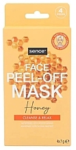 Маска-плівка для обличчя "Мед" - Sence Facial Peel-Off Mask Honey — фото N1